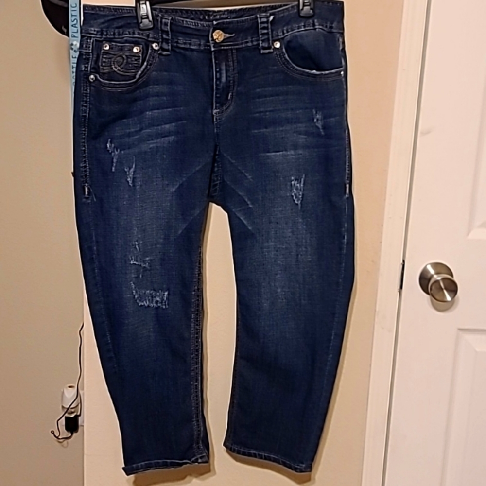 Melissa McCarthy Seven Cropped Jeans